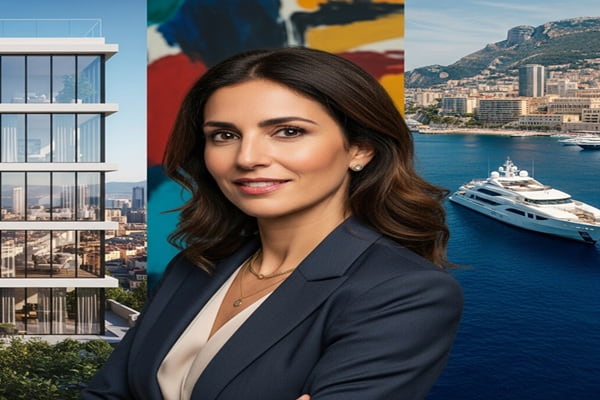 Julia Viviani Monaco: A Multitalented Force in Real Estate, Art, and Luxury Yachting